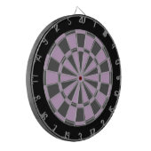Cible de flechettes : Gris mauve-clair, de charbon (Devant gauche)