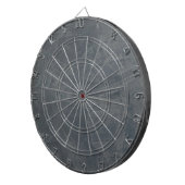 Cible De Fléchettes Gris Uni (Devant droit)