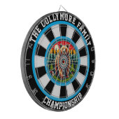 Cible De Fléchettes Grizzly de Bullseye dans l'art forestier (Devant gauche)