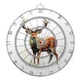 Cible De Fléchettes Gros Cerf Raté (Devant)