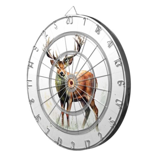 Cible De Fléchettes Gros Cerf Raté (Devant droit)