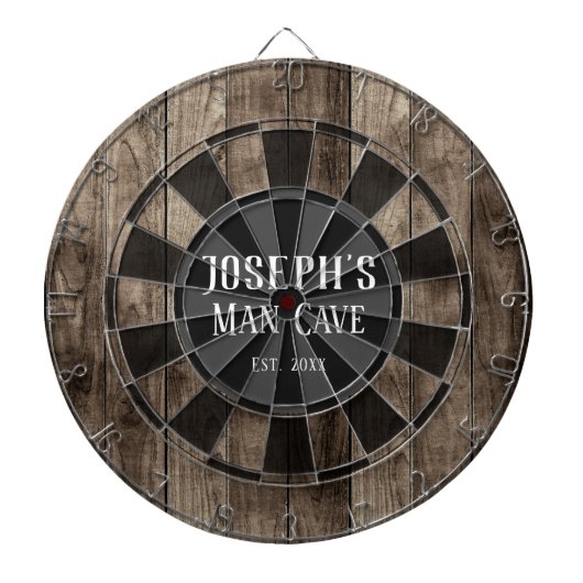 Cible De Fléchettes Grotte humaine personnalisée (Devant)