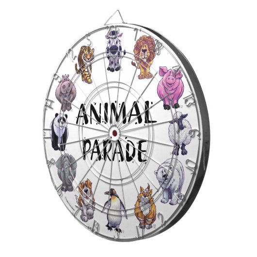 Cible De Fléchettes Groupes de Parade Animale (Devant droit)