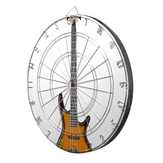 Cible De Fléchettes Guitare basse électrique (Devant droit)