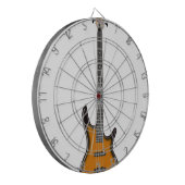 Cible De Fléchettes Guitare basse électrique (Devant gauche)