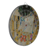 Cible De Fléchettes Gustav Klimt Le Baiser Peinture Classique (Devant gauche)