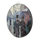 Cible De Fléchettes Gustave Caillebotte - Paris Street ; Rainy Day (Devant droit)