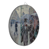 Cible De Fléchettes Gustave Caillebotte - Paris Street ; Rainy Day (Devant gauche)