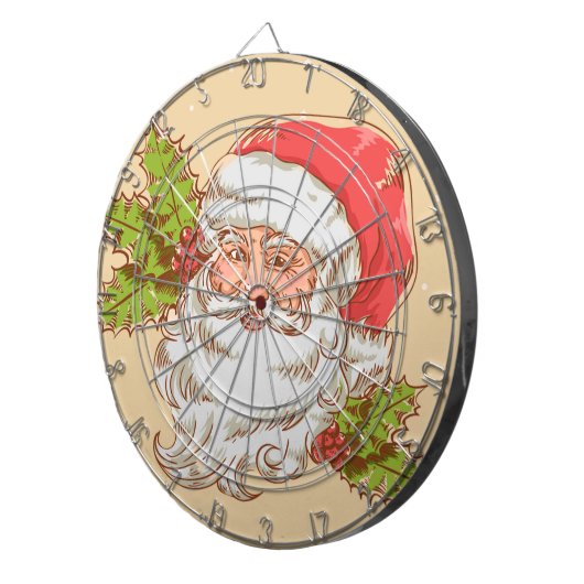 Cible De Fléchettes Ha Noël d'ha de Joyeux (Devant droit)