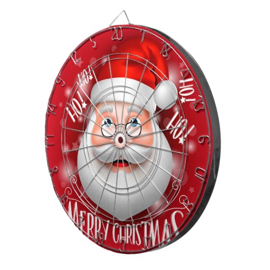 Cible De Fléchettes Ha Noël d'ha de Joyeux (Devant droit)