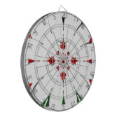 CIBLE DE FLÉCHETTES HAKUNA MATATA ROUGE VERT (Devant gauche)