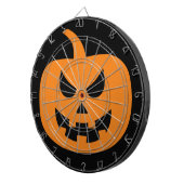 Cible De Fléchettes Halloween Éffrayant Citrouille scandale (Devant droit)