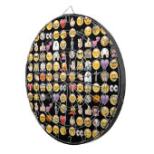 Cible De Fléchettes halloween emoji (Devant droit)
