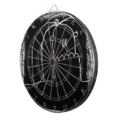 Cible De Fléchettes halloween in black parade yaie (Devant droit)