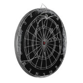 Cible De Fléchettes halloween in black parade yaie (Devant gauche)