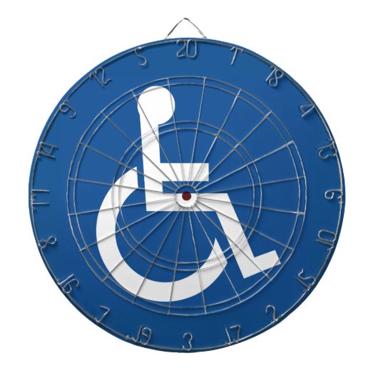 Cible De Fléchettes Handicapé (Devant)