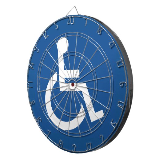 Cible De Fléchettes Handicapé (Devant droit)
