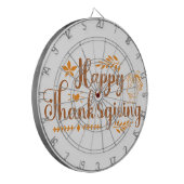 Cible De Fléchettes Happy Thanksgiving (Devant gauche)