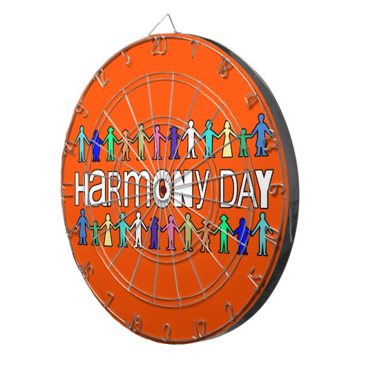 Cible De Fléchettes Harmony Day Australia  (Devant droit)