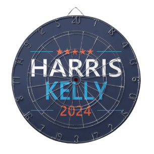 Cible De Fléchettes Harris Kelly 2024 Kamala Harris Démocrate