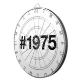 Cible De Fléchettes Hashtag 1975 50 Anniversaire (Devant droit)