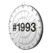 Cible De Fléchettes Hashtag 32 Anniversaire 1993 (Devant droit)