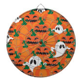 Cible De Fléchettes Haunted Halloween Citrouille Patch Ghosts (Devant)
