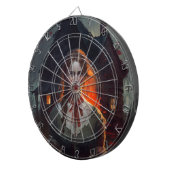 Cible De Fléchettes Haunting house (Devant droit)