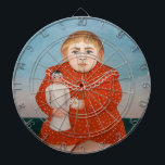 Cible De Fléchettes Henri Rousseau - Enfant avec poupée<br><div class="desc">Enfant avec poupée / L'Enfant à la poupée - Henri Rousseau (alias Douanier Rousseau), 1892 ou 1904-05</div>