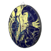 Cible De Fléchettes Héros de l'Anime SF - Coupe de bois (3) (Devant droit)