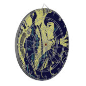 Cible De Fléchettes Héros de l'Anime SF - Coupe de bois (3) (Devant gauche)