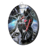 Cible De Fléchettes Héros SF en vaisseau spatial (2) (Devant droit)