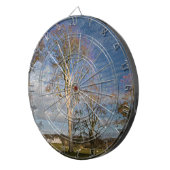 Cible De Fléchettes Hêtre irlandais (Devant droit)