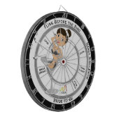 Cible De Fléchettes Heure de fête de la Bachelorette unique (Devant gauche)