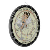 Cible De Fléchettes Heure de fête de la Bachelorette unique (Devant gauche)