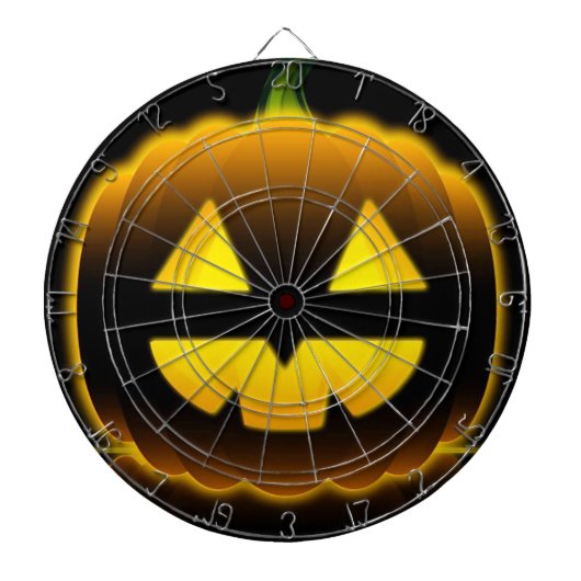 Cible de flechettes heureuse de Halloween 3C (Devant)