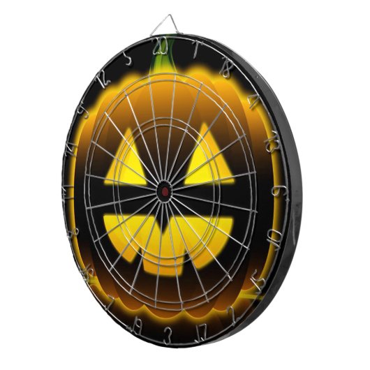 Cible de flechettes heureuse de Halloween 3C (Devant droit)