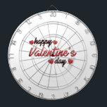 Cible De Fléchettes Heureuse Sainte-Valentin<br><div class="desc">La Saint Valentin est une célébration de l'amour et de l'affection, observée le 14 février de chaque année. Les couples échangent des cartes, des cadeaux et des expressions d'amour pour honorer leurs relations. La journée est marquée par des gestes romantiques, comme des dîners aux chandelles et des messages chaleureux, créant...</div>