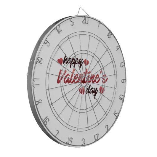 Cible De Fléchettes Heureuse Sainte-Valentin (Devant gauche)