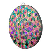 Cible De Fléchettes Hexagone en forme de diamant multimixte amusant (Devant droit)