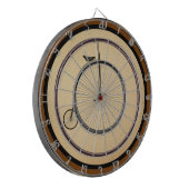 Cible De Fléchettes High-Wheel Antique Bicycle Rustic Regulation (Devant gauche)