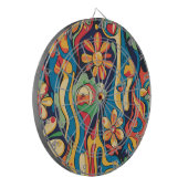 Cible De Fléchettes Hippie Dartboard (Devant gauche)