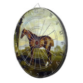 Cible De Fléchettes Hippocampe de châtaignier dans un paysage (George  (Devant droit)