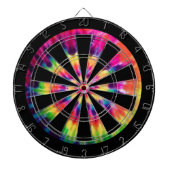 Cible De Fléchettes Hippy 60s Tie Dye (Devant)