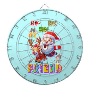 Cible De Fléchettes Ho Ho Ho Mon Cher Ami
