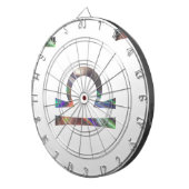 Cible De Fléchettes hologramme Libra (Devant droit)