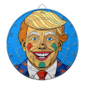 Cible De Fléchettes Homme au dessin (Devant)