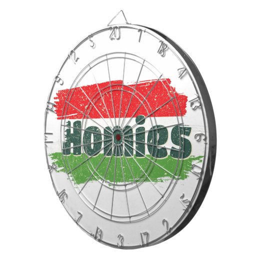 Cible De Fléchettes Hommes hongrois (Devant droit)