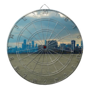 Cible De Fléchettes Horizon de Chicago