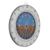 Cible De Fléchettes Horizon de vol d'avion (Devant gauche)